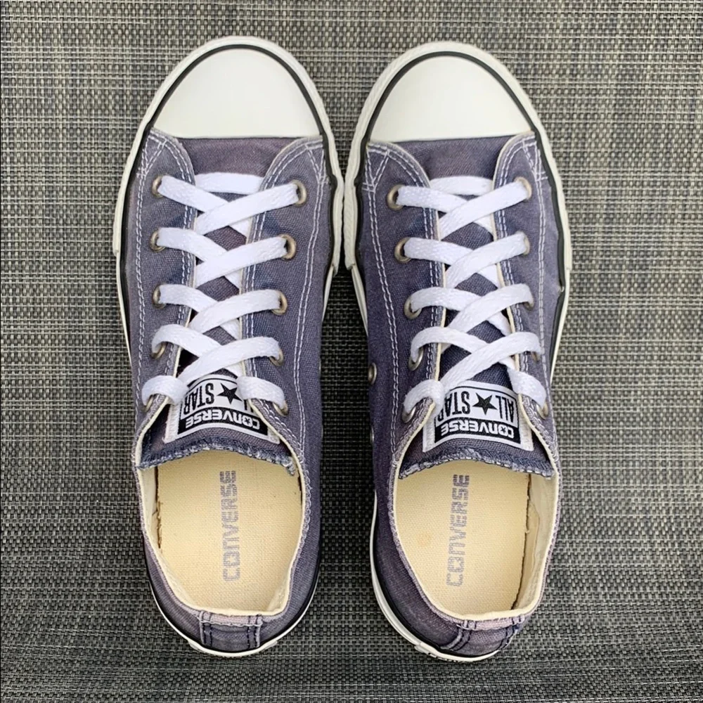 Converse Chuck Taylor All Star Classic Low top Blue Sneakers youth kids size 3
